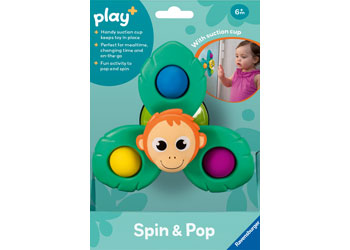 Play+ Spin & Pop: Monkey