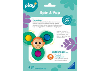 Play+ Spin & Pop: Monkey
