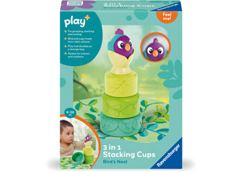 Play+ Stacking Cups: Bird's Nest