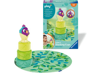 Play+ Stacking Cups: Bird's Nest