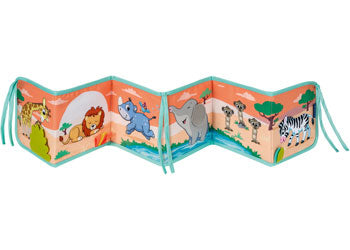 Play+ Tummy Time Book: Wild Animals