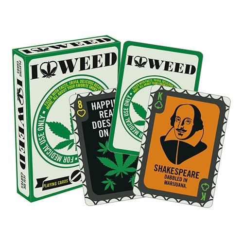 I Heart Weed Playing Cards - Good Games