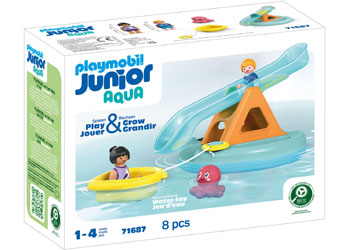 Playmobil - Junior Aqua: Water Seesaw - Boat