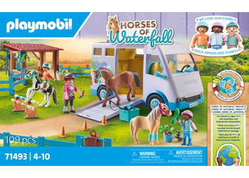 Playmobil - Mobile Horse Riding School