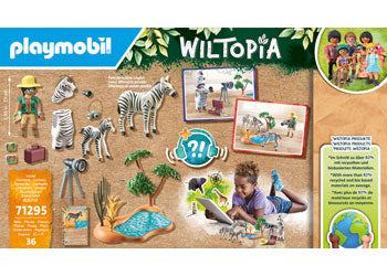 Playmobil - Photographer with Zebras