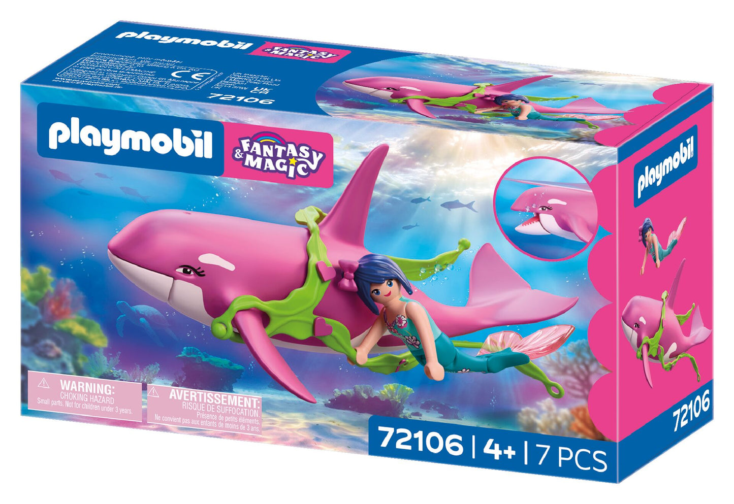 Playmobil - Orca with Mermaid