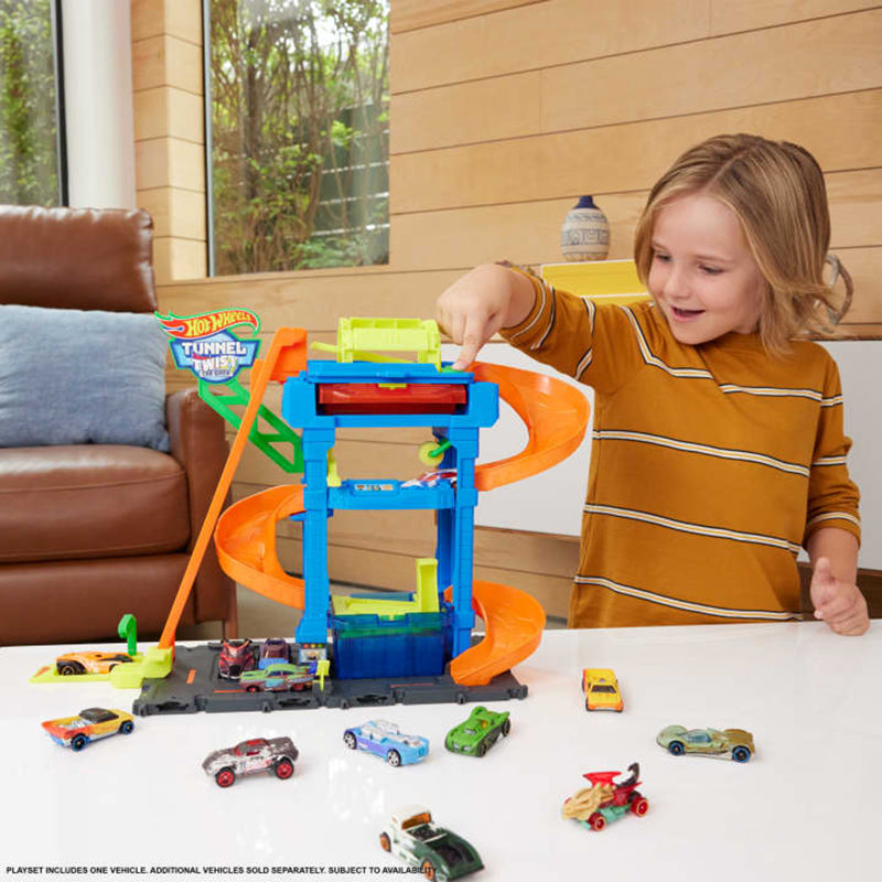 Hot Wheels City Tunnel Twist Car Wash - Good Games