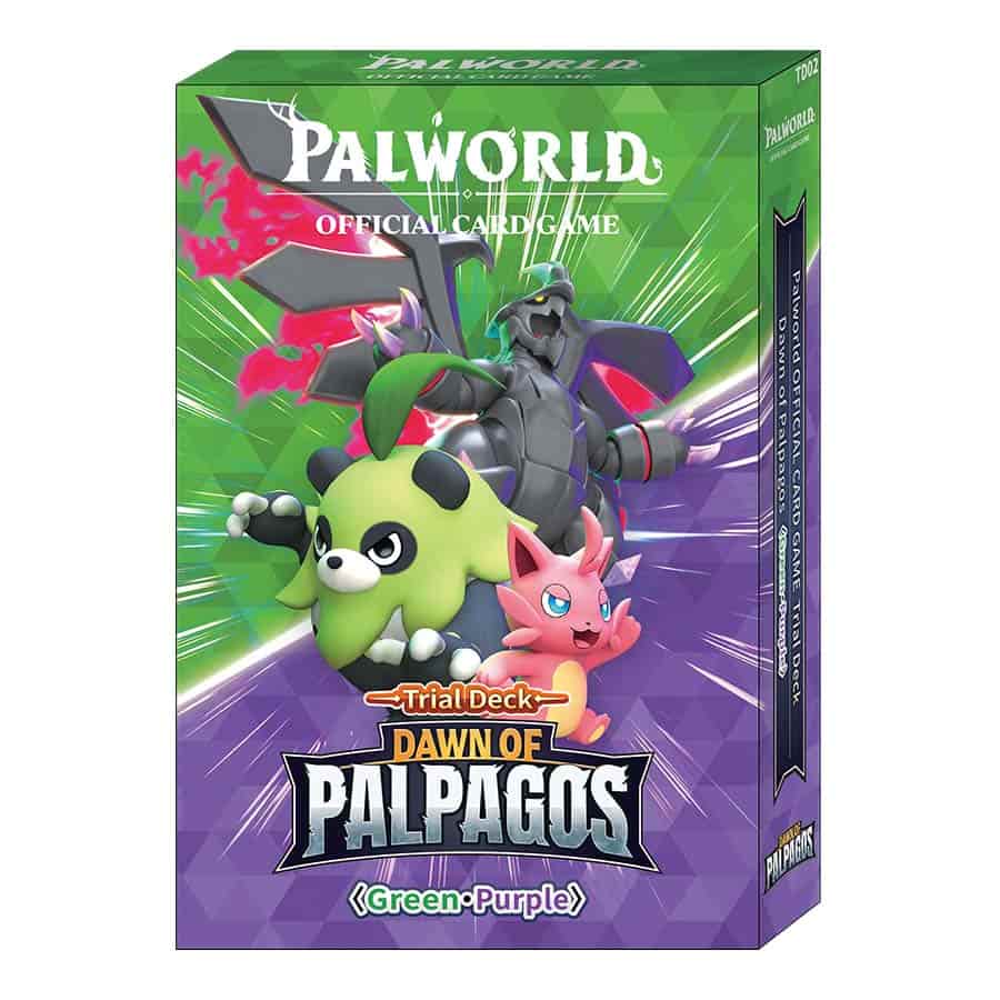 Palworld TCG POCGe-TD02 Dawn of Palpagos Trial Deck Green/Purple