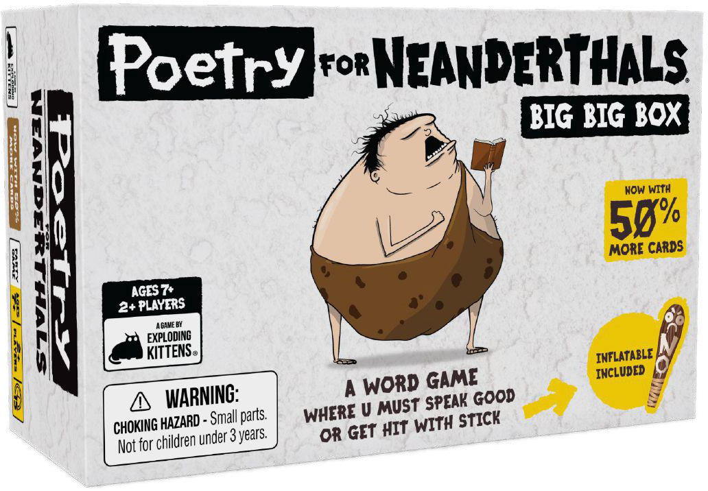 Potryt Acout Exploding Poetry For Neanderthals Big Box (By Exploding Kittens) – Good Games