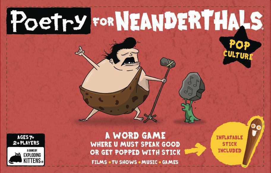 Poetry for Neanderthals Pop Culture Edition - Good Games