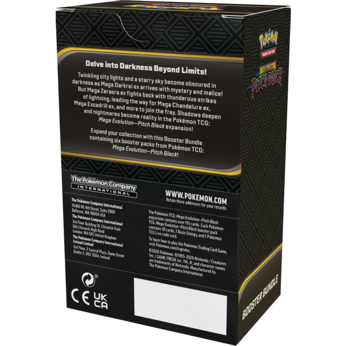 Pokemon TCG - Pitch Black Booster Bundle (Preorder)