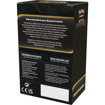 Pokemon TCG - Pitch Black Booster Bundle (Preorder)
