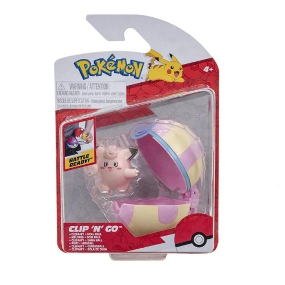 Pokemon Clip n Go Ball (Clefairy) - Good Games