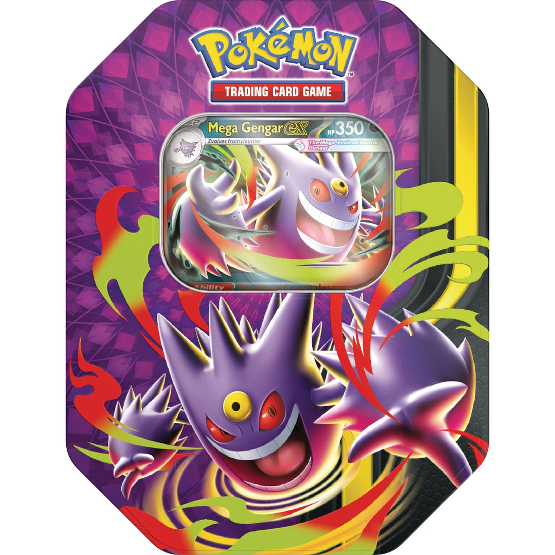 Pokemon TCG - Mega Moonlight Tin Display