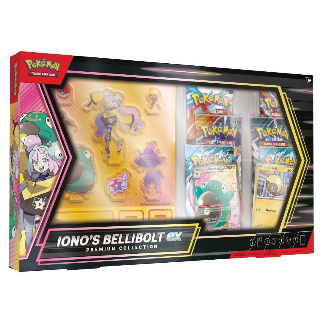 Pokemon TCG: Iono's Bellibolt ex Premium Collection - Good Games