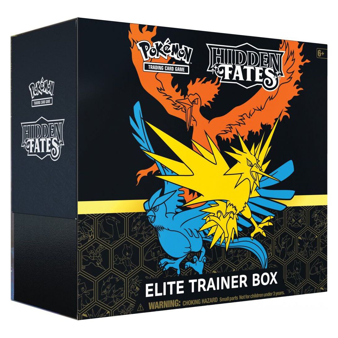 Pokemon TCG - Sun and Moon - Hidden Fates Elite Trainer Box