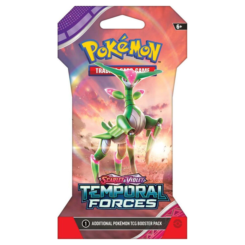 Pokemon TCG - Scarlet & Violet - Temporal Forces Blister Pack - Good Games