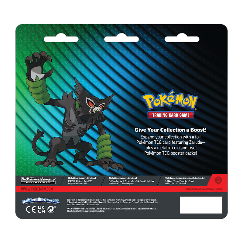 Pokémon TCG - 2-Pack Blister - Zarude (Preorder)