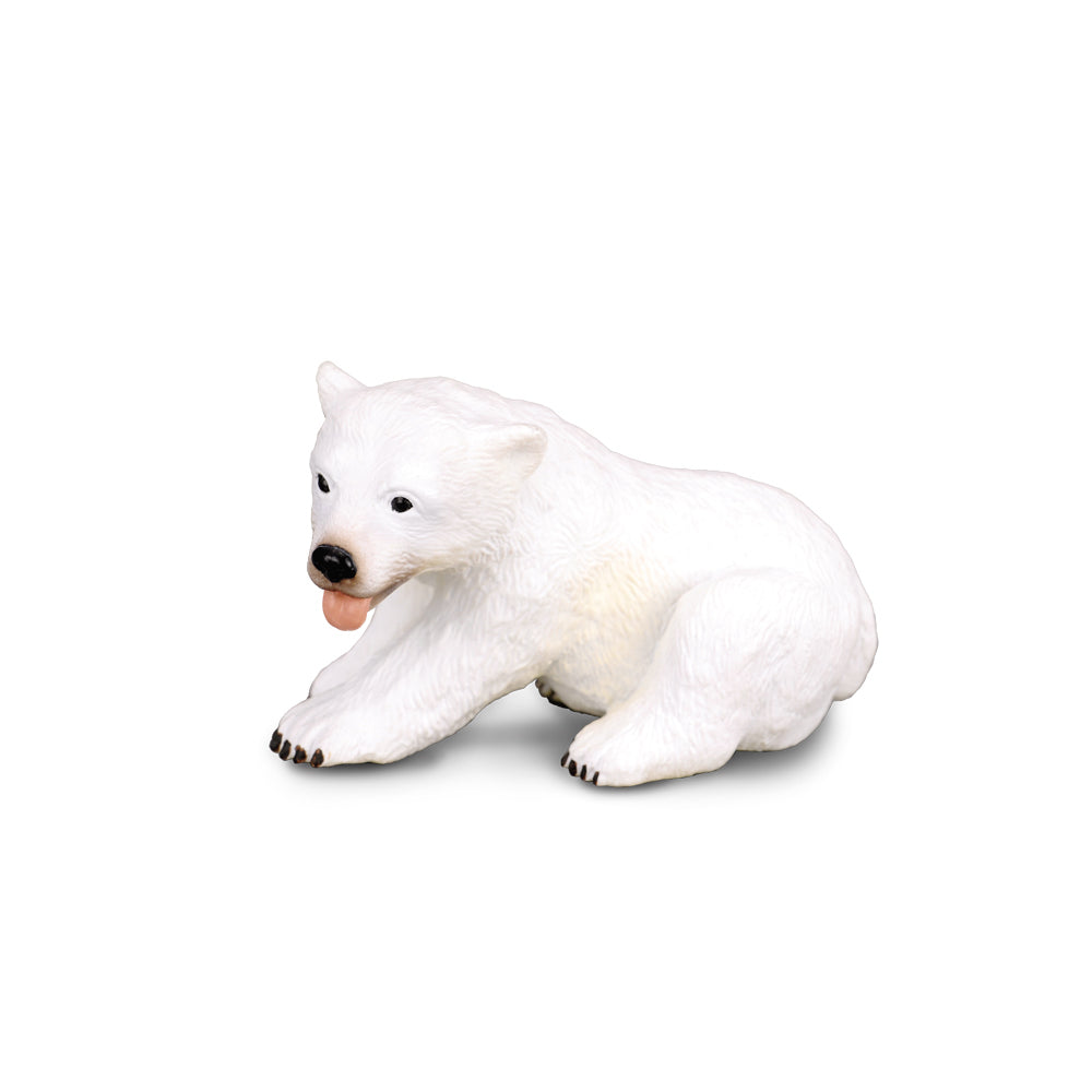 Collecta Polar Bear Cub Sitting - S - Good Games