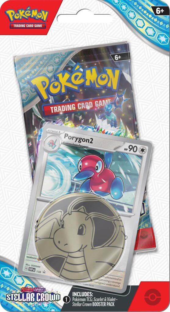 Pokemon TCG - Scarlet &amp; Violet 7 Stellar Crown Checklane Blister