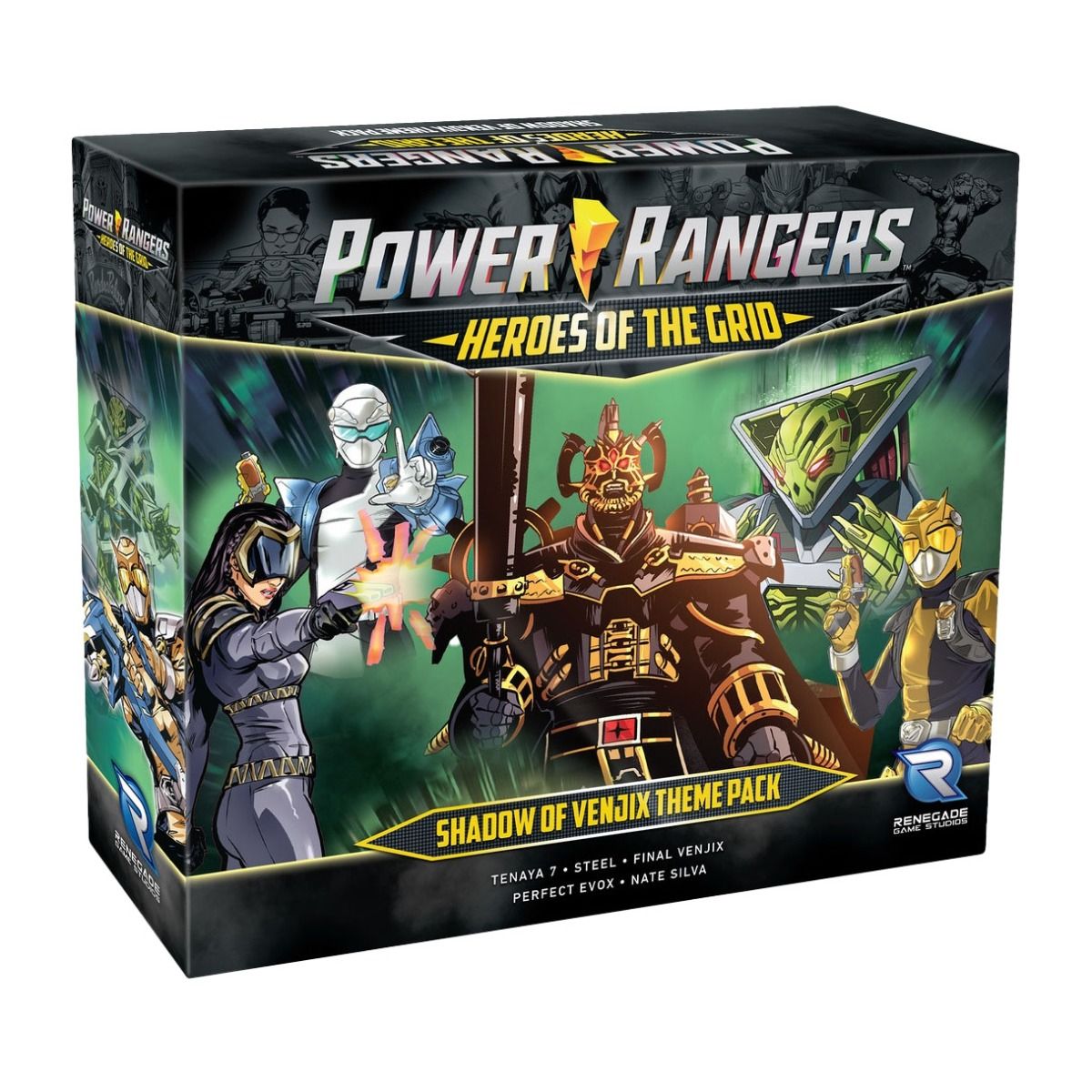 Power Rangers Heroes of the Grid - Shadow of Venjix Theme Pack - Good Games