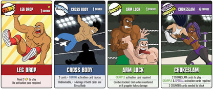 Power Slam! Wrestling Card Game - Good Games