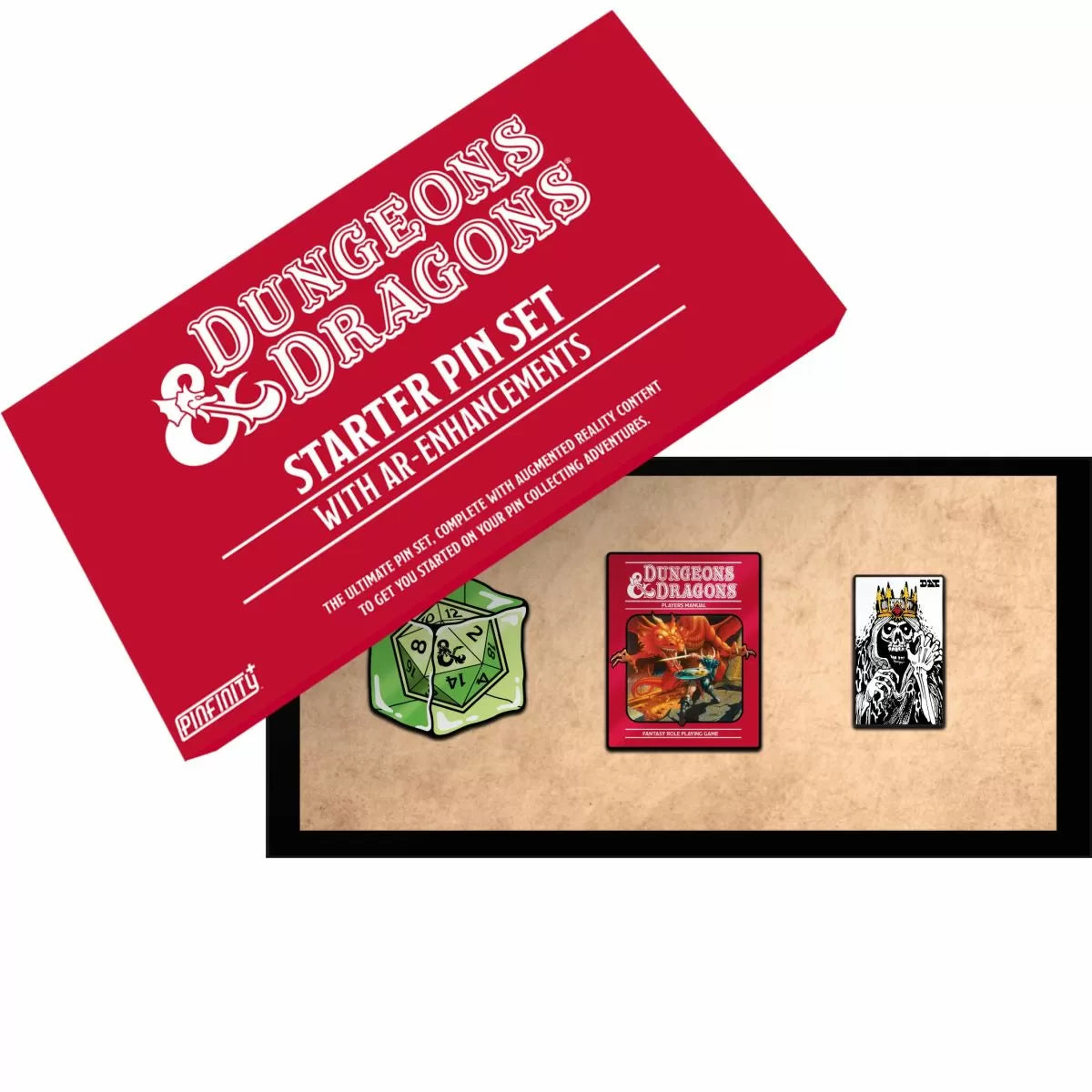 Pinfinity Dungeons & Dragons Starter AR Pin Set - Good Games