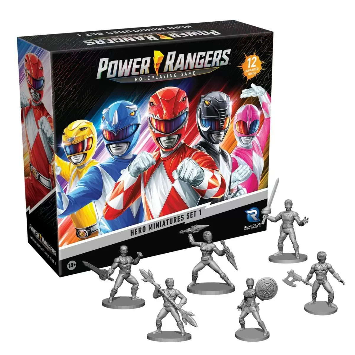 Power Rangers RPG - Hero Miniatures Set 1 - Good Games