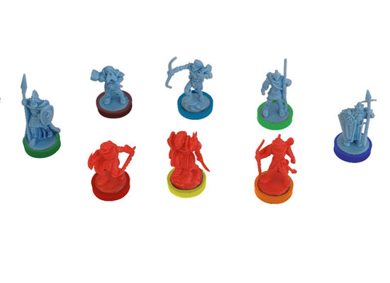 War of the Ring 2E Colored Plastic Rings Core Set - Good Games