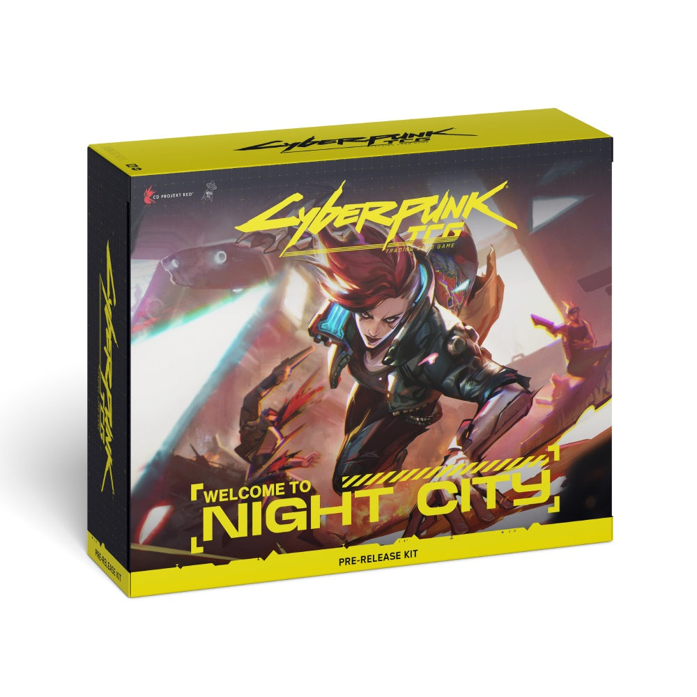 Cyberpunk TCG: Welcome to Night City Pre-Release Kit
