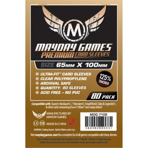 Sleeves Mayday Premium Magnum Copper (80) - Good Games