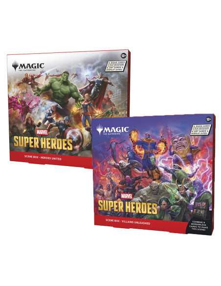 Magic: The Gathering - Marvel Super Heroes - Scene Box Combo (Preorder)