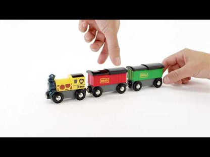 BRIO - Metro Train & Tunnel 3 Pieces
