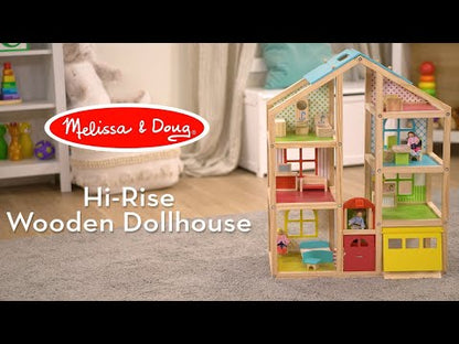 Melissa & Doug - Hi-Rise Dollhouse