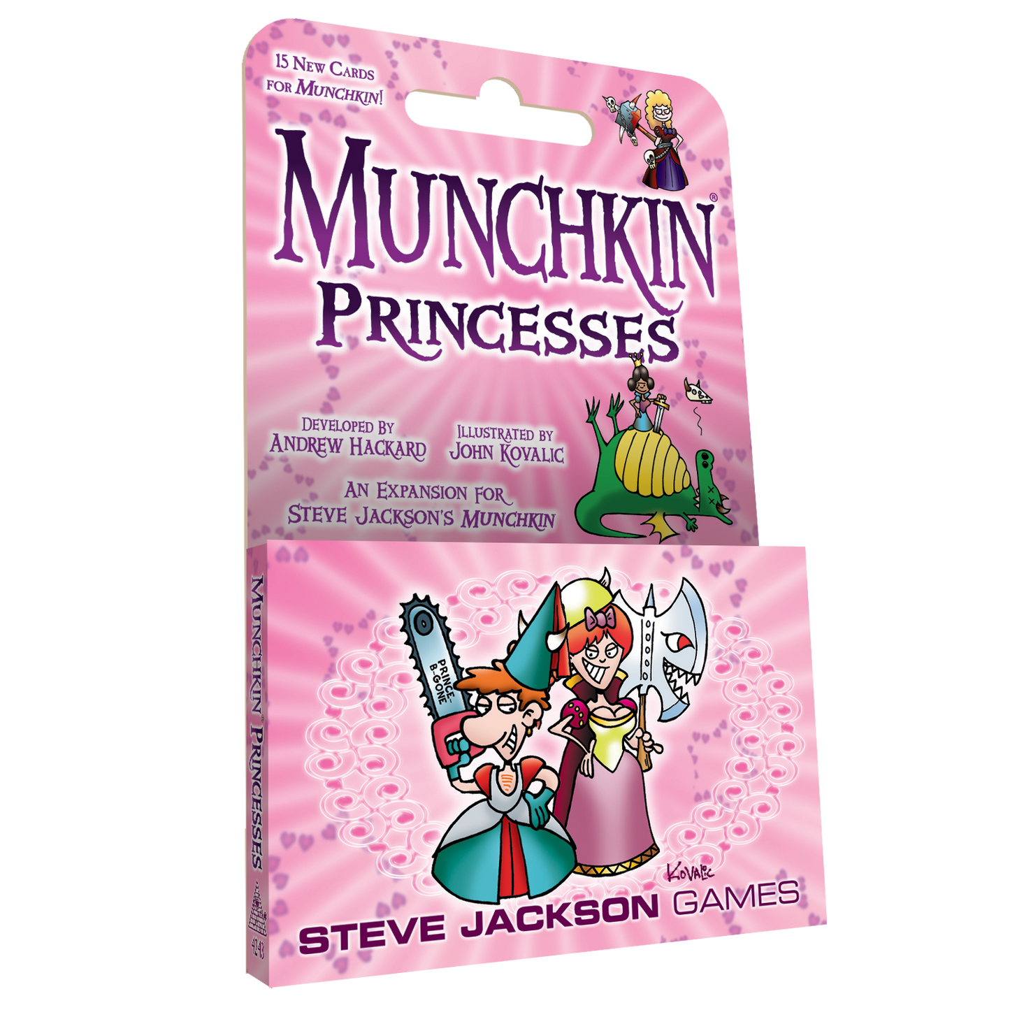 Steve Jackson Games Munchkin Princesses Expansion (2nd Edition) Card Game - Good Games