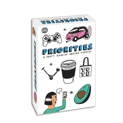 Priorities - A Party Game of Absurd Choices - Good Games