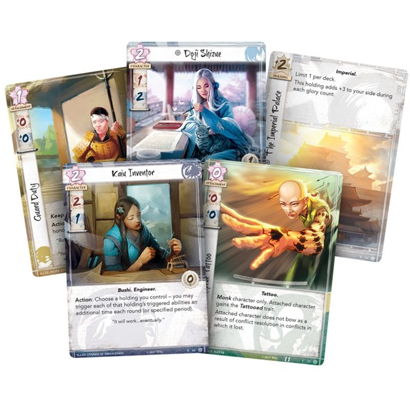 Fantasy Flight Games Legend of the Five Rings: The Card Game - The Chrysanthemum Throne - Good Games
