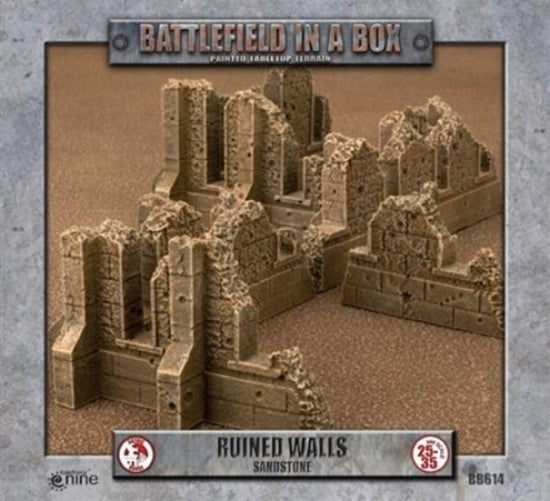 Battlefield in a Box: Gothic Battlefields: Walls - Sandstone (x1 ...