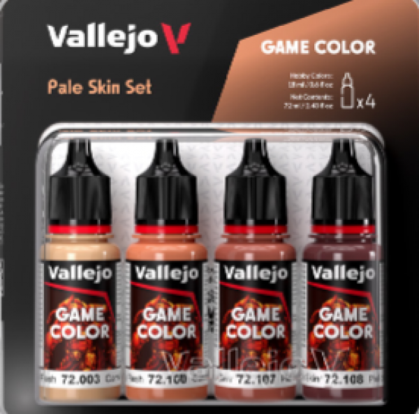 Vallejo Game Colour - Pale Skin Set - Good Games