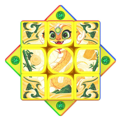 GAN: GAN356 M E - 2025 Lunar New Year Edition - 3×3 Cube - Good Games