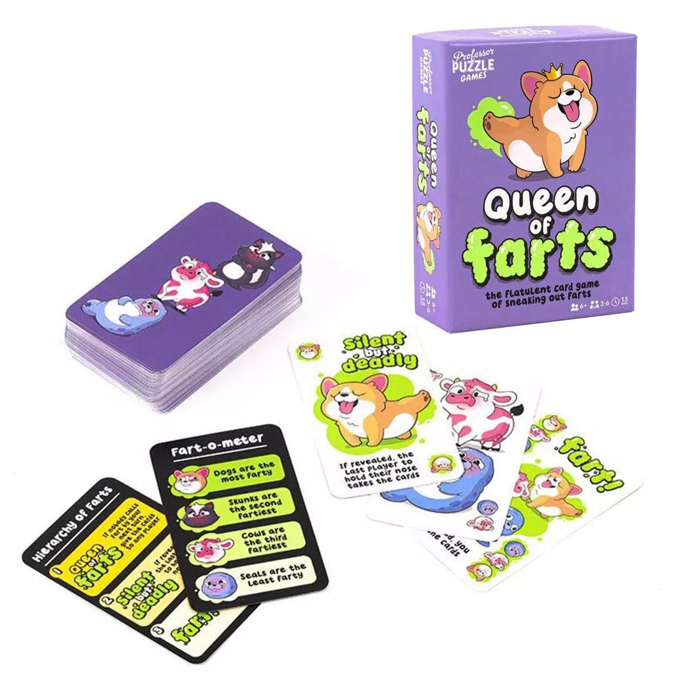Queen Of Farts - The Flatulent Card Game