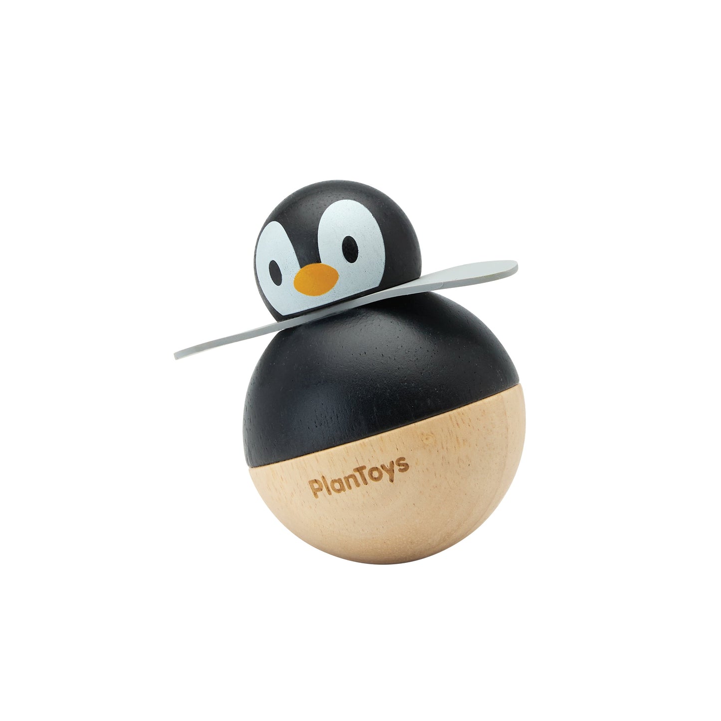 PlanToys - Montessori-Inspired Penguin Wobbler