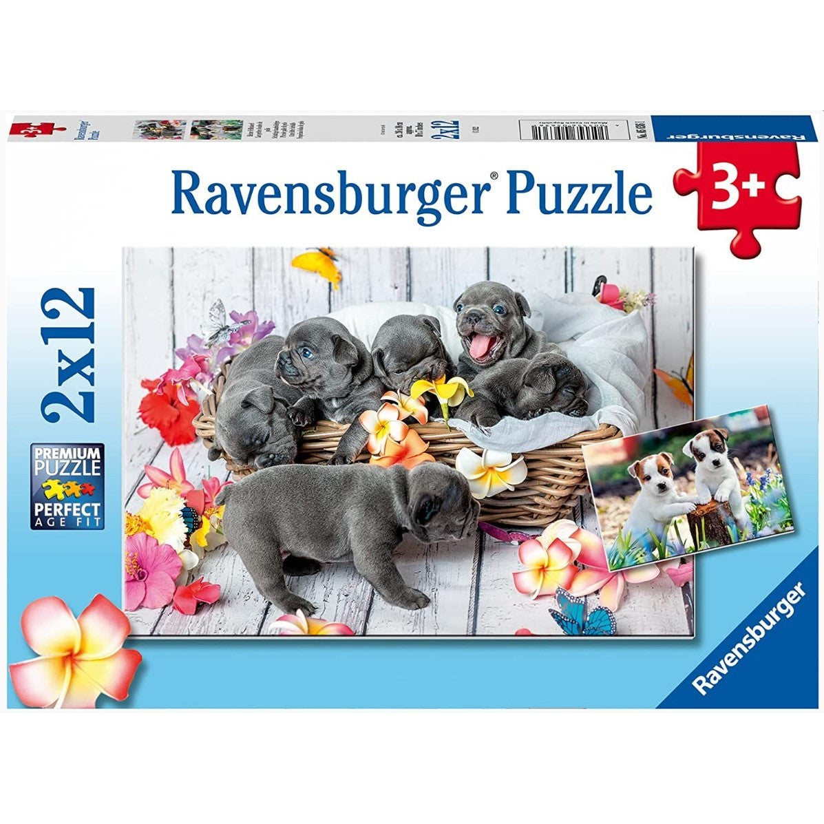 Ravensburger - Cute little furballs 2x12 Piece Jigsaw - Good Games