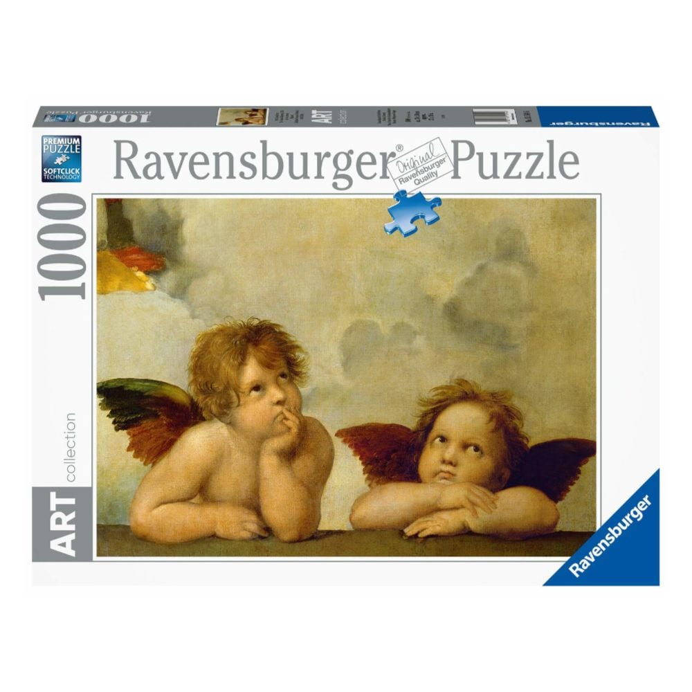 Ravensburger - Putti Detail Sistine Madonna 1000 Piece Jigsaw - Good Games