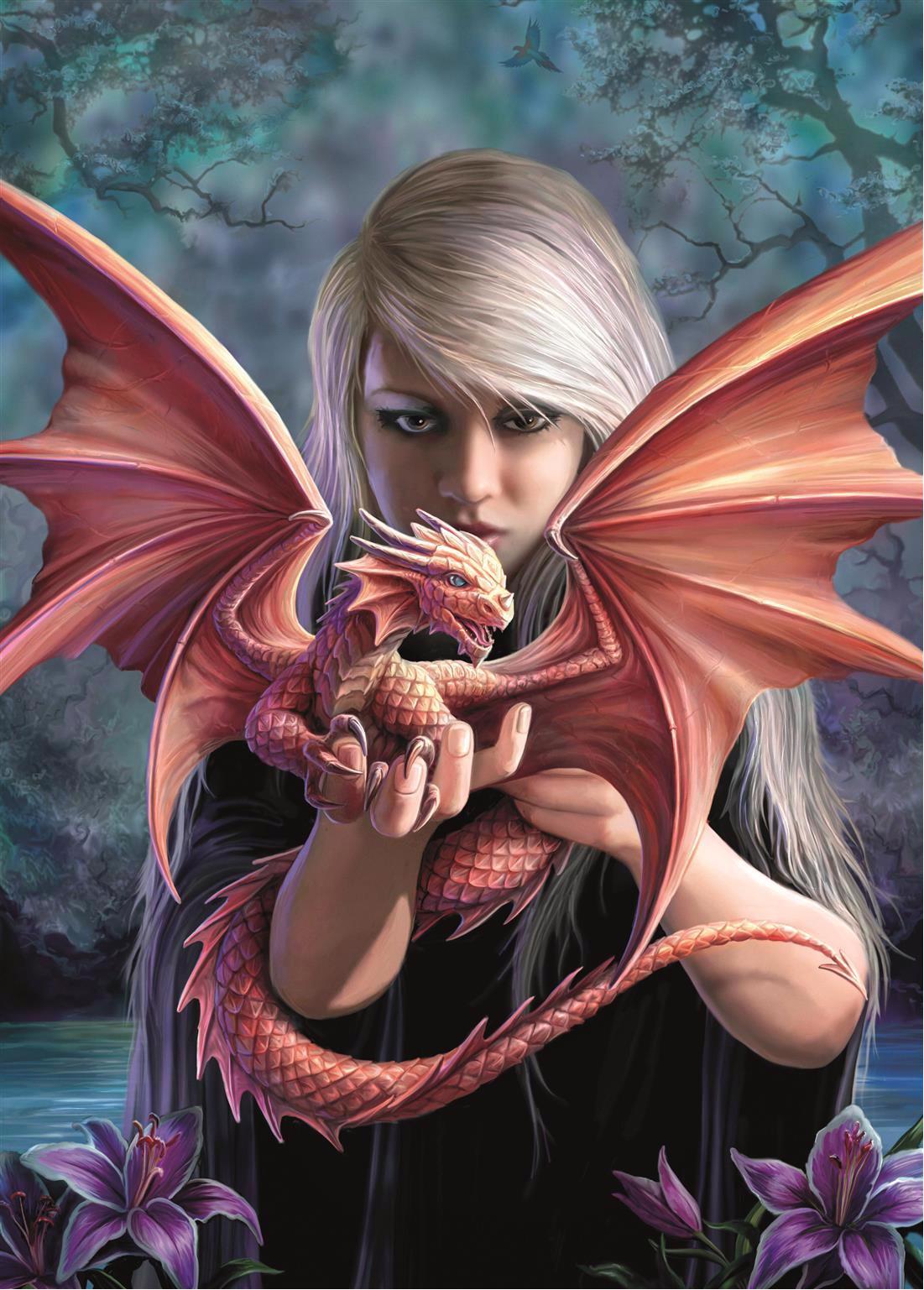 Clementoni - Anne Stokes Dragonkin 1000 Piece Jigsaw - Good Games