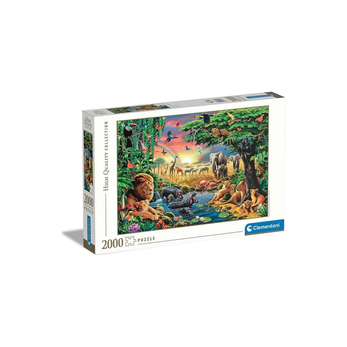 The African Gathering 2000 Piece Jigsaw (High Quality)