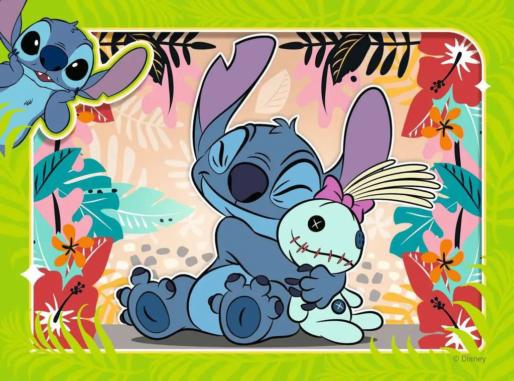 Ravensburger - Disney Stitch - Vacay Mode 4 in a Box - Good Games