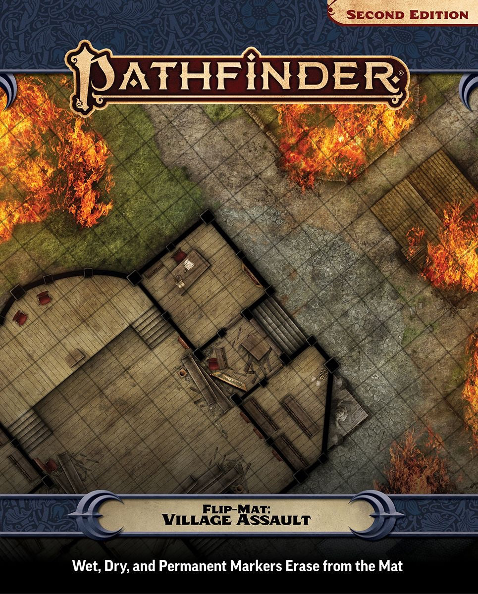 Pathfinder Village Assault Flip-Mat - Good Games