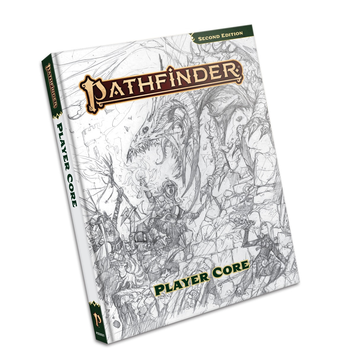 Pathfinder Second Edition - Remaster: Players Core Sketch Cover