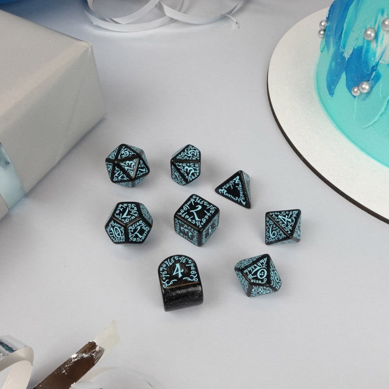 Q Workshop - 20 Year Elvish Dice Set 7 - Good Games